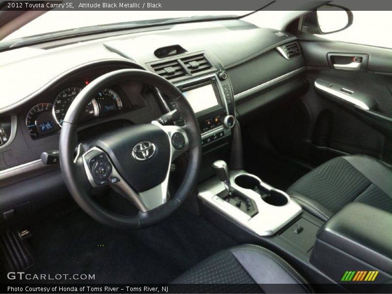Attitude Black Metallic / Black 2012 Toyota Camry SE
