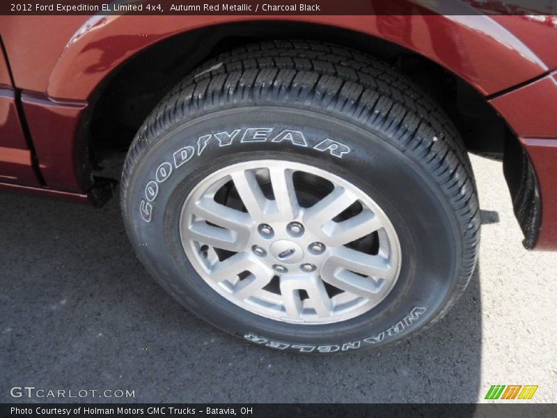 Autumn Red Metallic / Charcoal Black 2012 Ford Expedition EL Limited 4x4