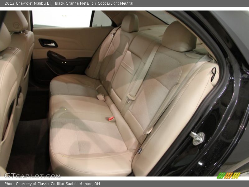 Black Granite Metallic / Cocoa/Light Neutral 2013 Chevrolet Malibu LT