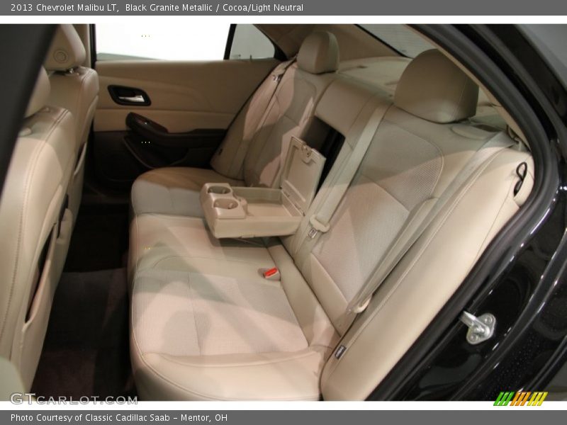 Black Granite Metallic / Cocoa/Light Neutral 2013 Chevrolet Malibu LT