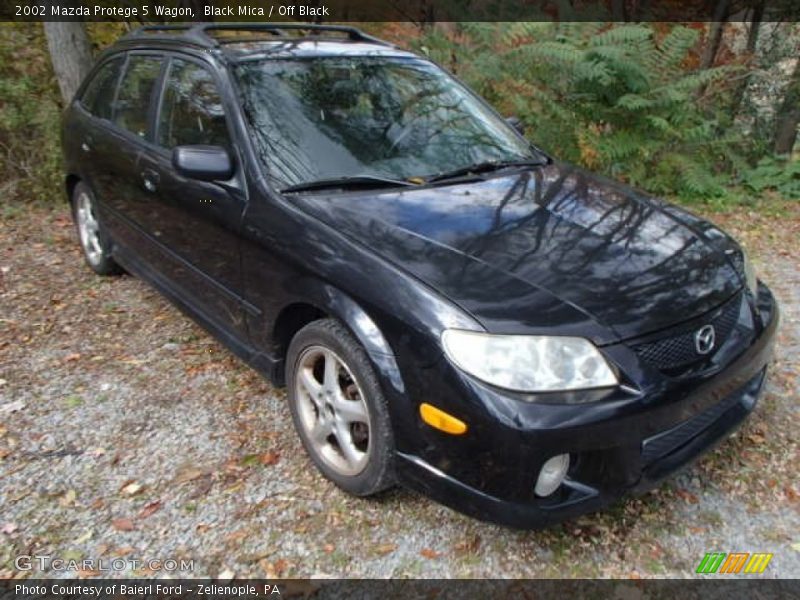 Black Mica / Off Black 2002 Mazda Protege 5 Wagon