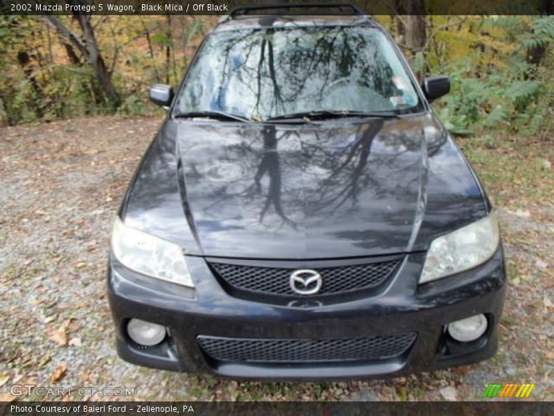 Black Mica / Off Black 2002 Mazda Protege 5 Wagon