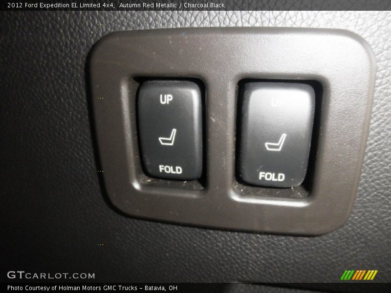 Autumn Red Metallic / Charcoal Black 2012 Ford Expedition EL Limited 4x4