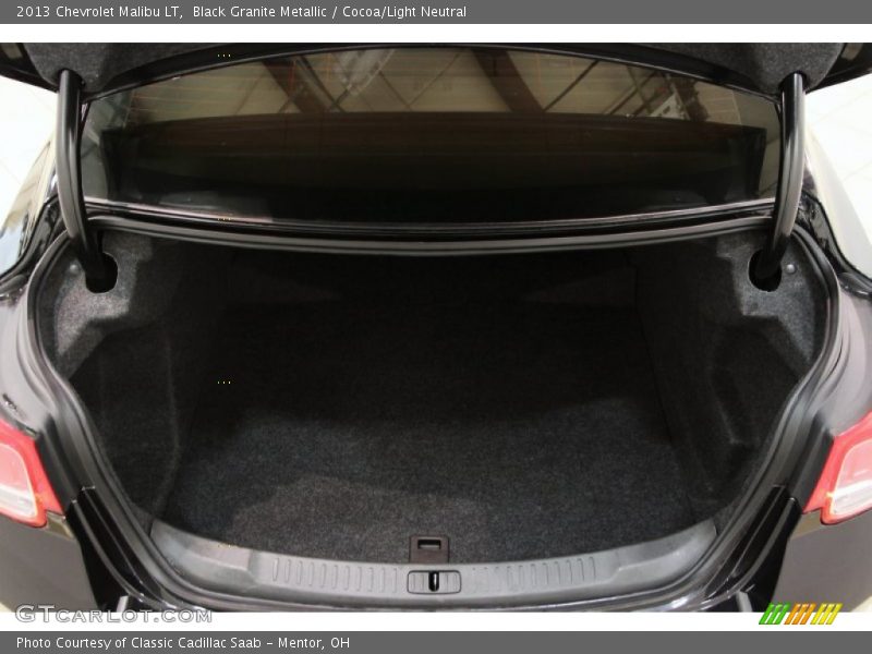 Black Granite Metallic / Cocoa/Light Neutral 2013 Chevrolet Malibu LT