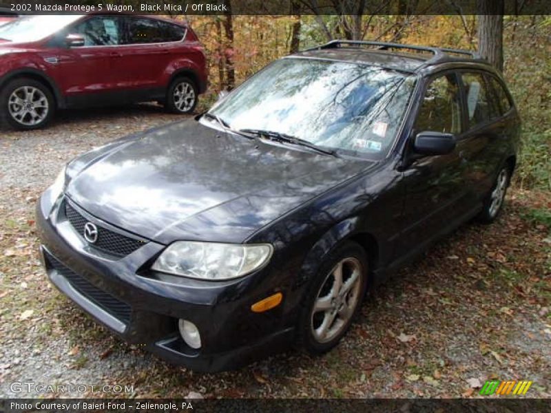 Black Mica / Off Black 2002 Mazda Protege 5 Wagon