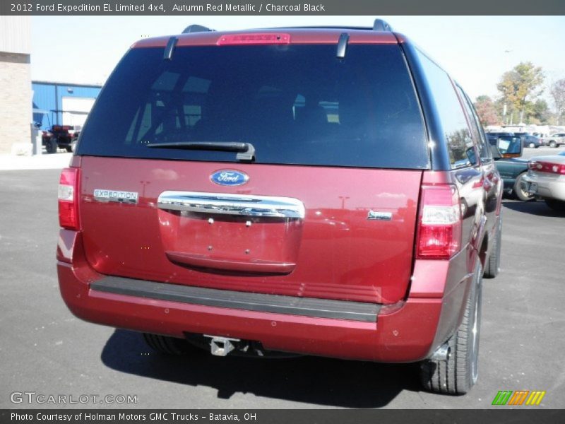 Autumn Red Metallic / Charcoal Black 2012 Ford Expedition EL Limited 4x4