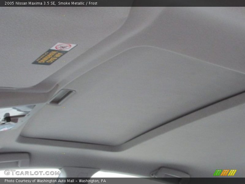 Smoke Metallic / Frost 2005 Nissan Maxima 3.5 SE