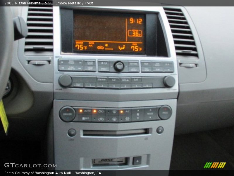Smoke Metallic / Frost 2005 Nissan Maxima 3.5 SE
