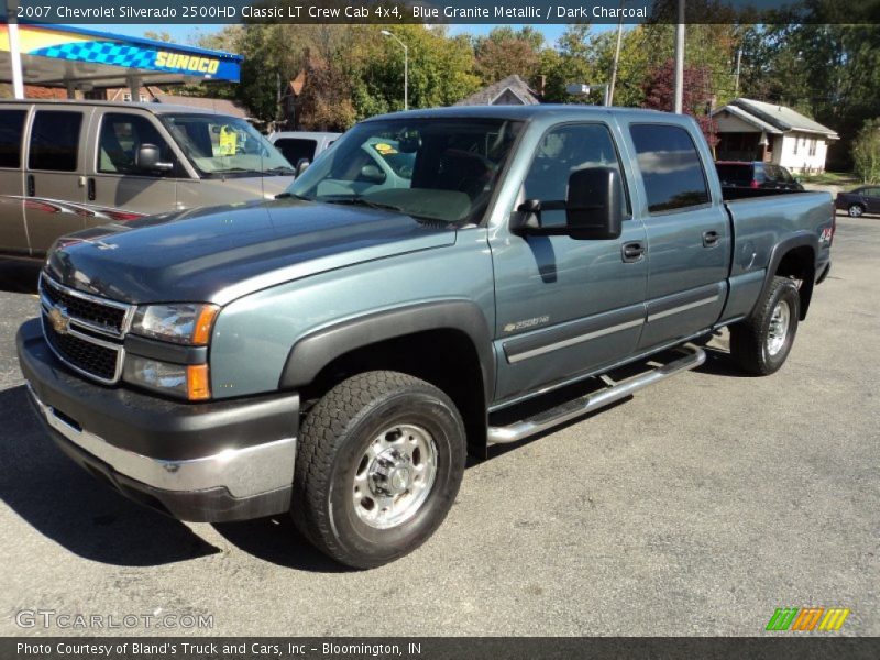 Blue Granite Metallic / Dark Charcoal 2007 Chevrolet Silverado 2500HD Classic LT Crew Cab 4x4