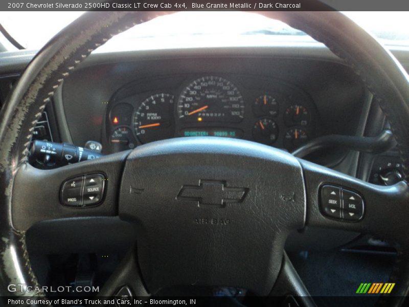 Blue Granite Metallic / Dark Charcoal 2007 Chevrolet Silverado 2500HD Classic LT Crew Cab 4x4