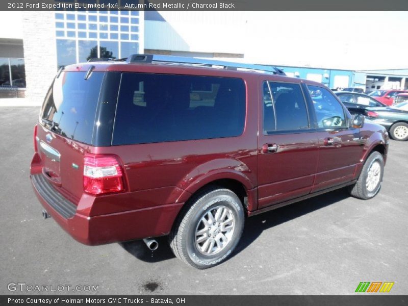 Autumn Red Metallic / Charcoal Black 2012 Ford Expedition EL Limited 4x4