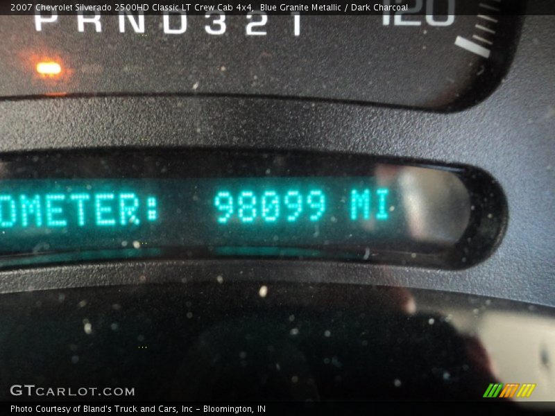 Blue Granite Metallic / Dark Charcoal 2007 Chevrolet Silverado 2500HD Classic LT Crew Cab 4x4