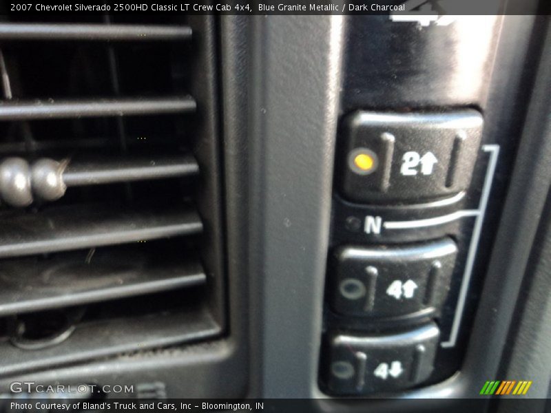 Blue Granite Metallic / Dark Charcoal 2007 Chevrolet Silverado 2500HD Classic LT Crew Cab 4x4