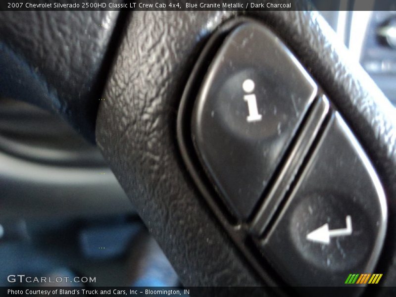 Blue Granite Metallic / Dark Charcoal 2007 Chevrolet Silverado 2500HD Classic LT Crew Cab 4x4