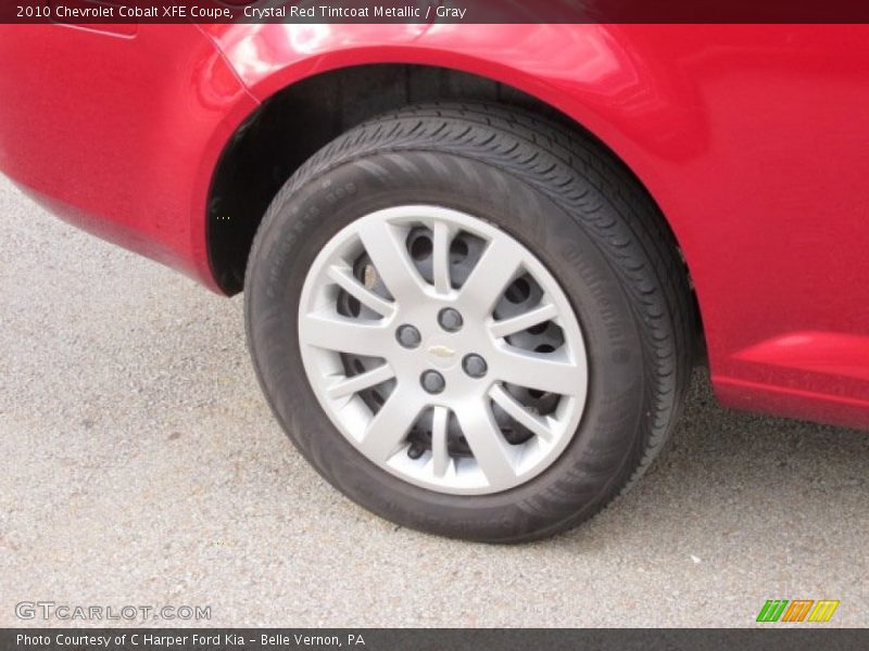 Crystal Red Tintcoat Metallic / Gray 2010 Chevrolet Cobalt XFE Coupe