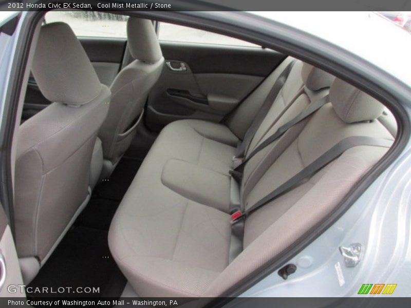 Cool Mist Metallic / Stone 2012 Honda Civic EX Sedan