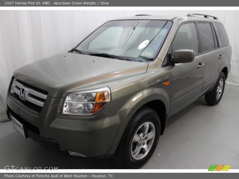 Aberdeen Green Metallic / Olive 2007 Honda Pilot EX 4WD