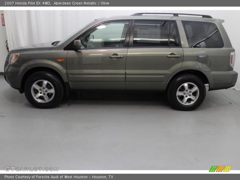 Aberdeen Green Metallic / Olive 2007 Honda Pilot EX 4WD