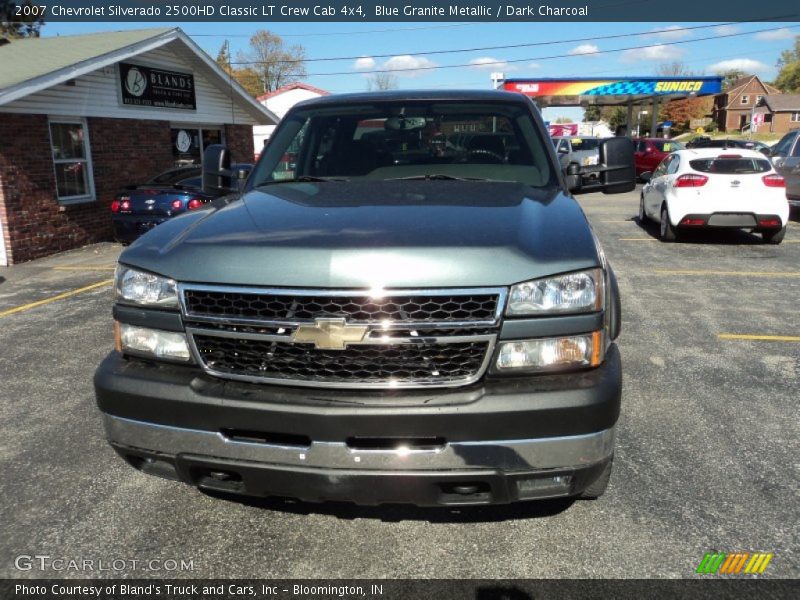 Blue Granite Metallic / Dark Charcoal 2007 Chevrolet Silverado 2500HD Classic LT Crew Cab 4x4