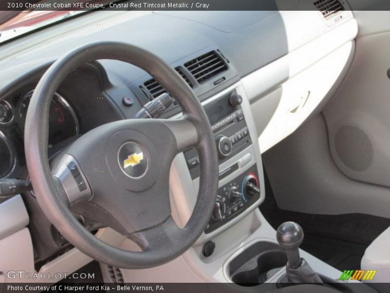 Crystal Red Tintcoat Metallic / Gray 2010 Chevrolet Cobalt XFE Coupe