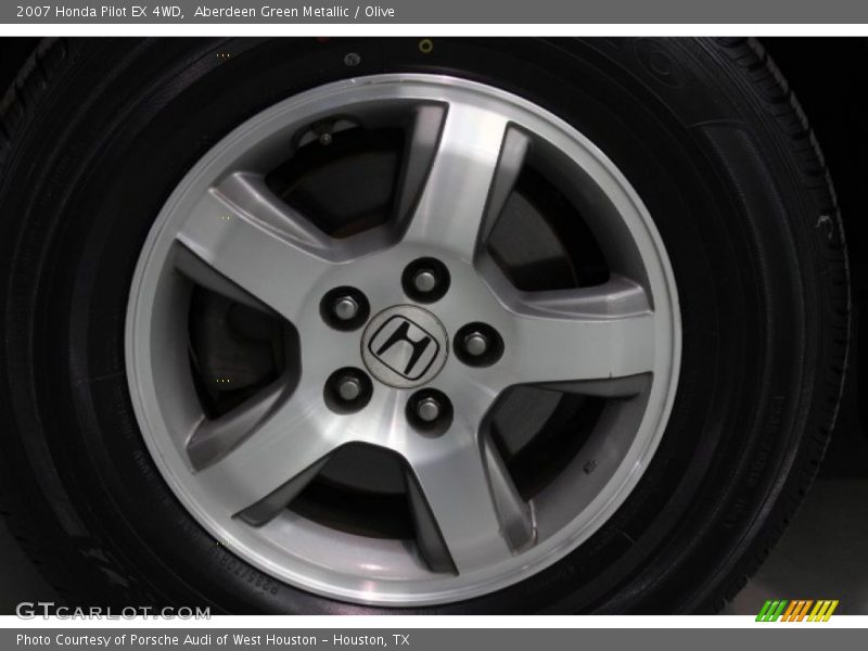 Aberdeen Green Metallic / Olive 2007 Honda Pilot EX 4WD