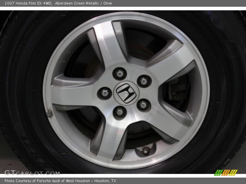 Aberdeen Green Metallic / Olive 2007 Honda Pilot EX 4WD