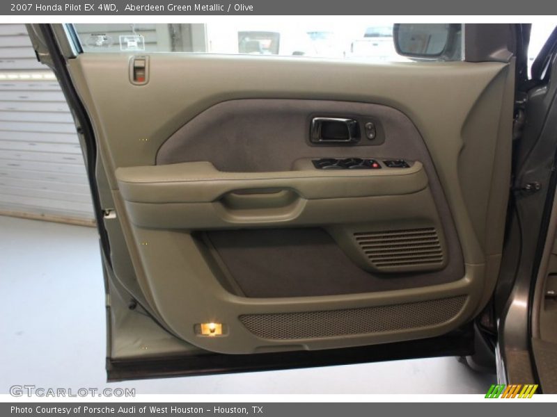 Aberdeen Green Metallic / Olive 2007 Honda Pilot EX 4WD