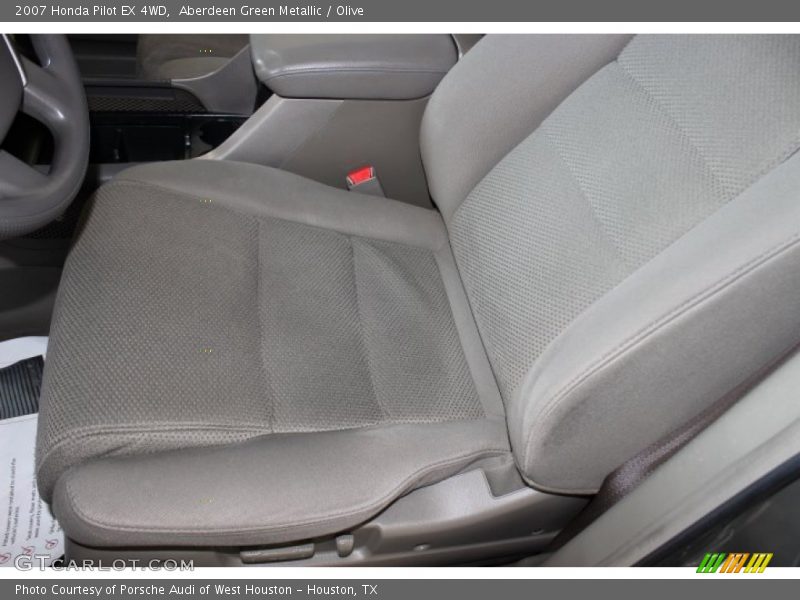 Aberdeen Green Metallic / Olive 2007 Honda Pilot EX 4WD