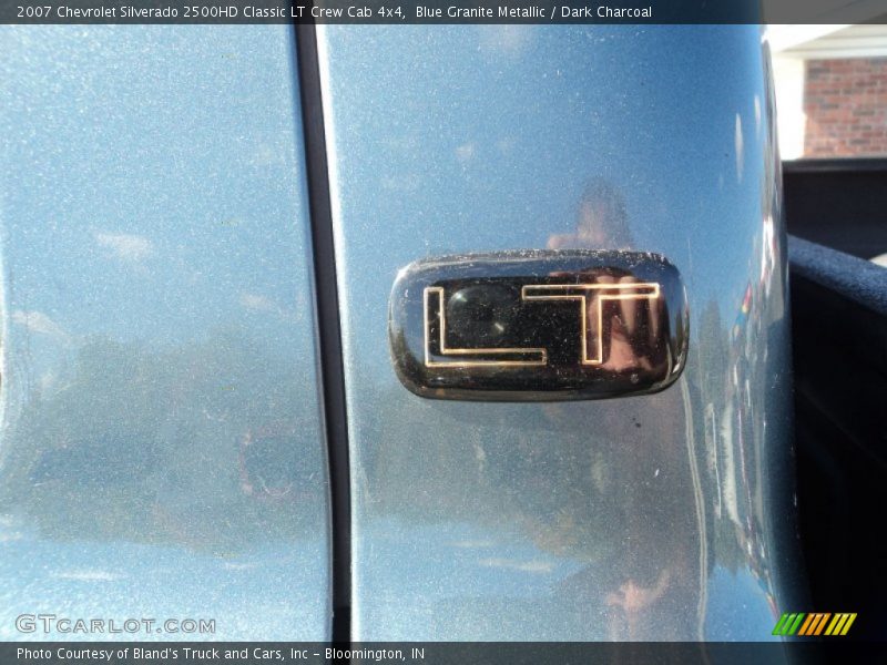 Blue Granite Metallic / Dark Charcoal 2007 Chevrolet Silverado 2500HD Classic LT Crew Cab 4x4