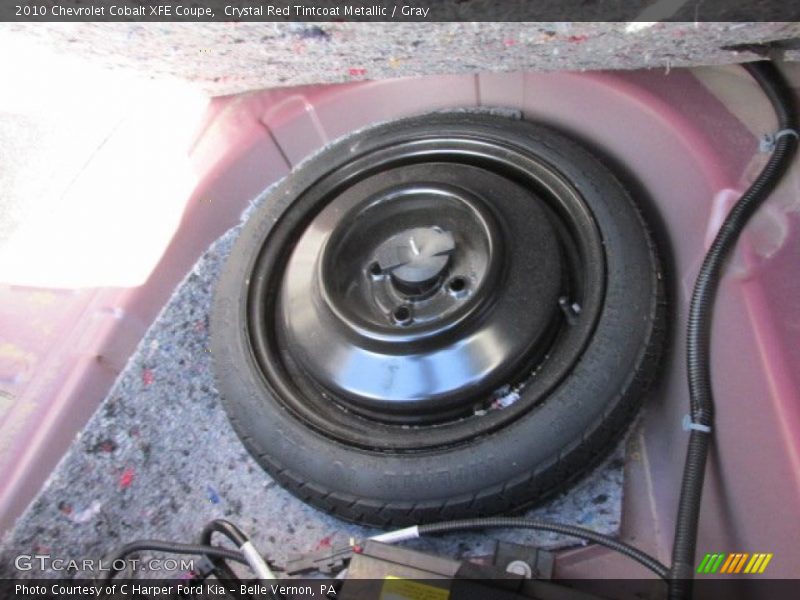 Crystal Red Tintcoat Metallic / Gray 2010 Chevrolet Cobalt XFE Coupe