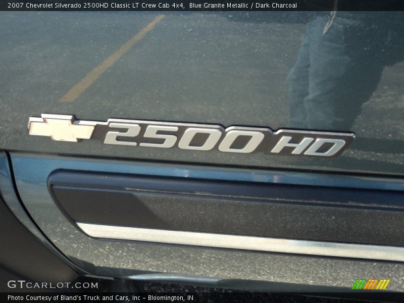 Blue Granite Metallic / Dark Charcoal 2007 Chevrolet Silverado 2500HD Classic LT Crew Cab 4x4