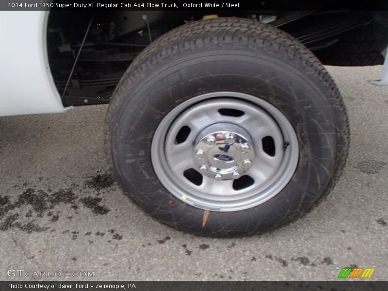  2014 F350 Super Duty XL Regular Cab 4x4 Plow Truck Wheel