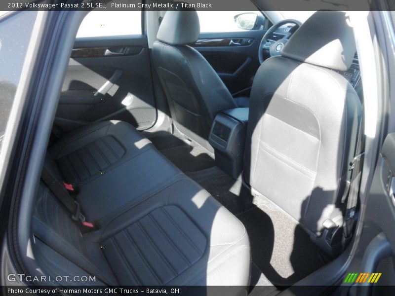Platinum Gray Metallic / Titan Black 2012 Volkswagen Passat 2.5L SEL