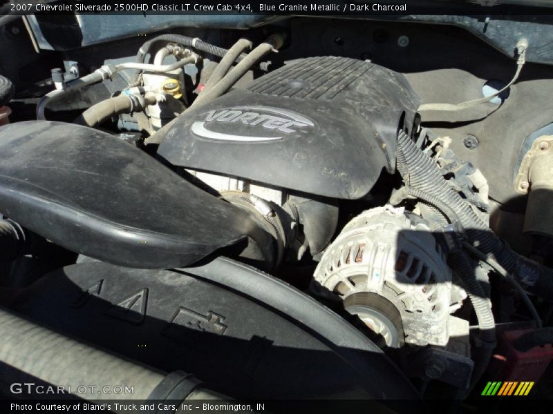 Blue Granite Metallic / Dark Charcoal 2007 Chevrolet Silverado 2500HD Classic LT Crew Cab 4x4