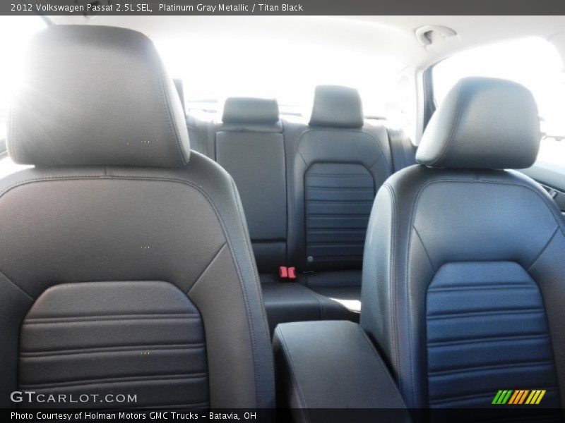 Platinum Gray Metallic / Titan Black 2012 Volkswagen Passat 2.5L SEL