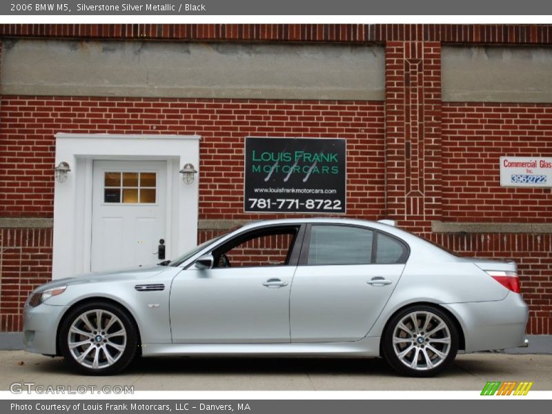Silverstone Silver Metallic / Black 2006 BMW M5