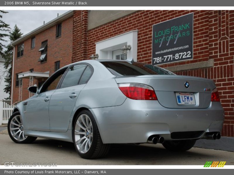 Silverstone Silver Metallic / Black 2006 BMW M5