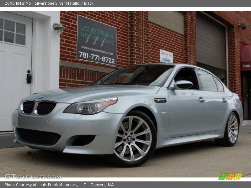 Silverstone Silver Metallic / Black 2006 BMW M5
