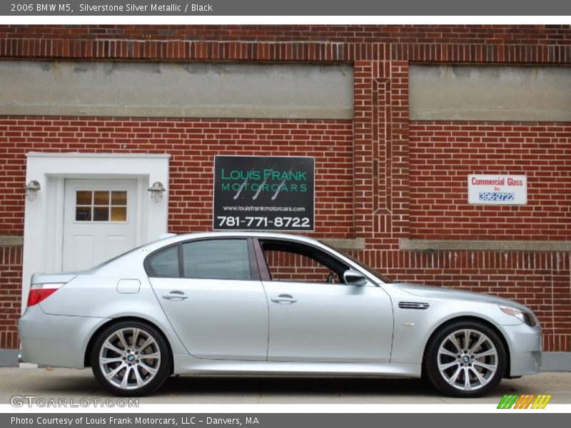 Silverstone Silver Metallic / Black 2006 BMW M5