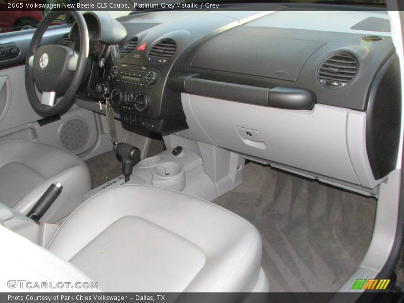 Platinum Grey Metallic / Grey 2005 Volkswagen New Beetle GLS Coupe