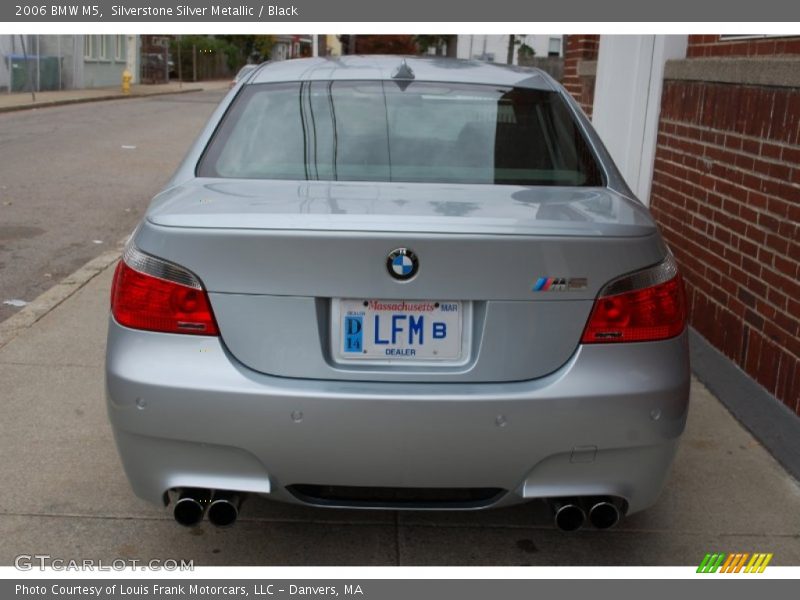 Silverstone Silver Metallic / Black 2006 BMW M5