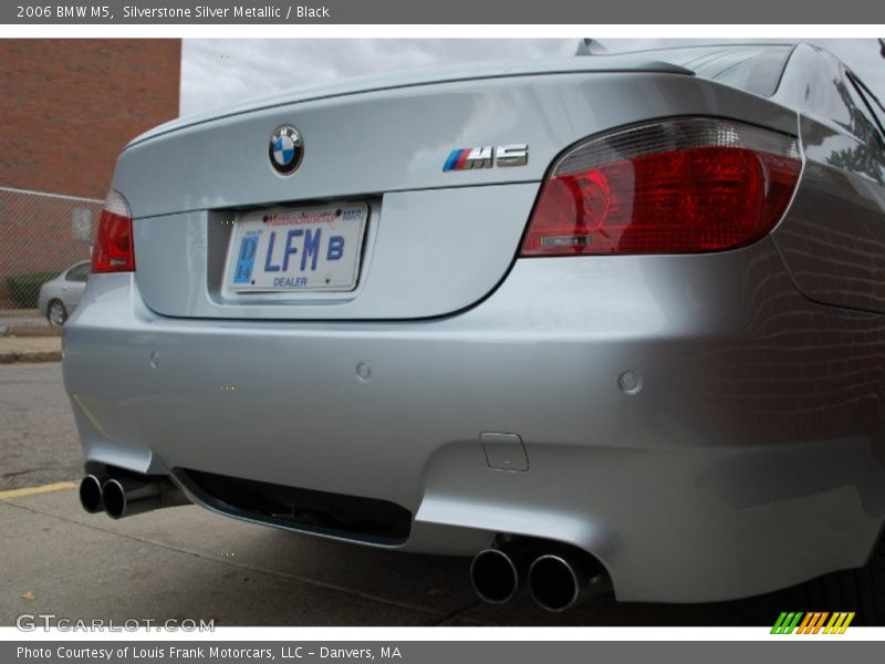 Silverstone Silver Metallic / Black 2006 BMW M5