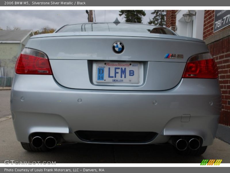 Silverstone Silver Metallic / Black 2006 BMW M5