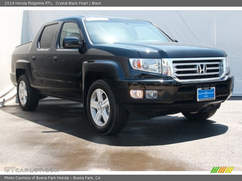 Crystal Black Pearl / Black 2014 Honda Ridgeline RTL