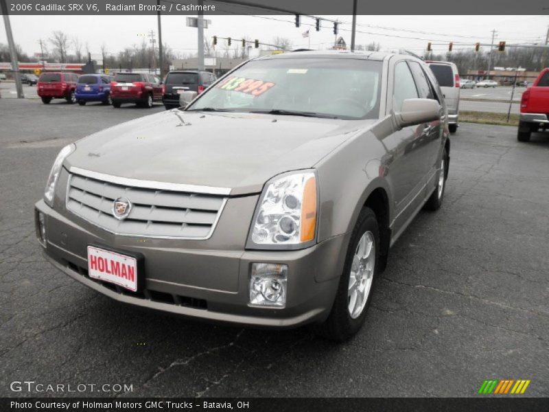 Radiant Bronze / Cashmere 2006 Cadillac SRX V6