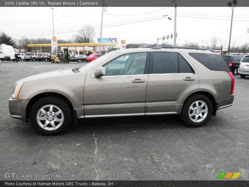 Radiant Bronze / Cashmere 2006 Cadillac SRX V6