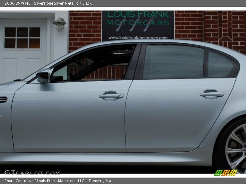 Silverstone Silver Metallic / Black 2006 BMW M5