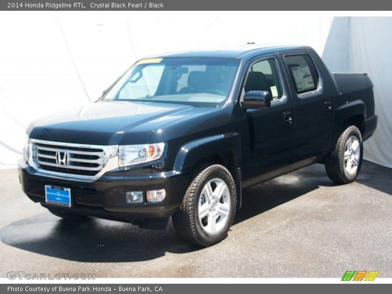 Crystal Black Pearl / Black 2014 Honda Ridgeline RTL