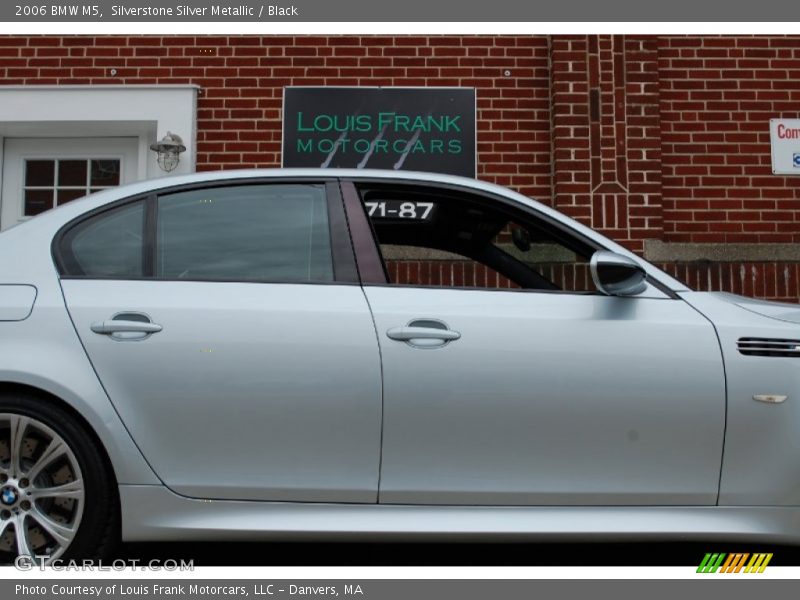 Silverstone Silver Metallic / Black 2006 BMW M5
