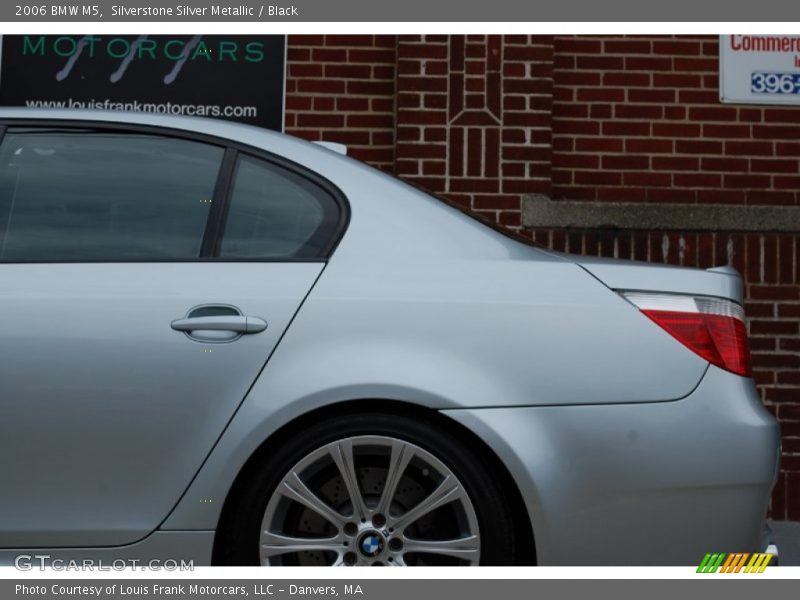 Silverstone Silver Metallic / Black 2006 BMW M5